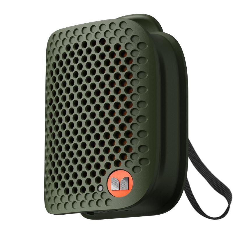Monster M3 Portable Bluetooth Speaker - Magnetic Clip-On, TWS Stereo, IPX8 Waterproof & 80g Lightweight