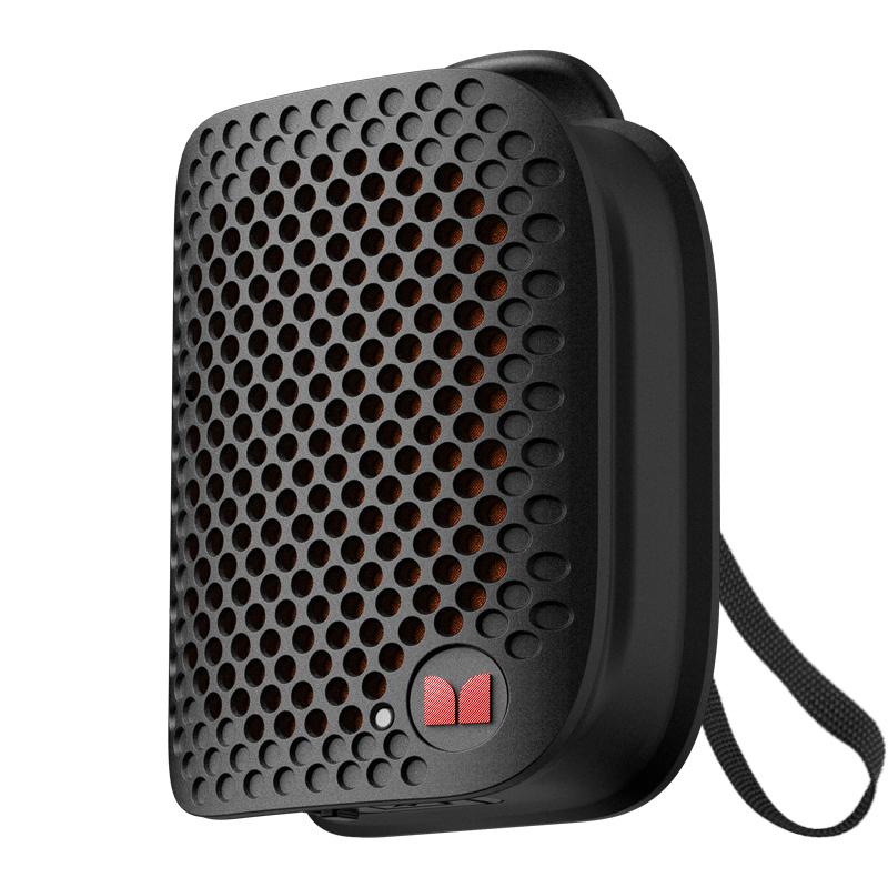 Monster M3 Portable Bluetooth Speaker - Magnetic Clip-On, TWS Stereo, IPX8 Waterproof & 80g Lightweight