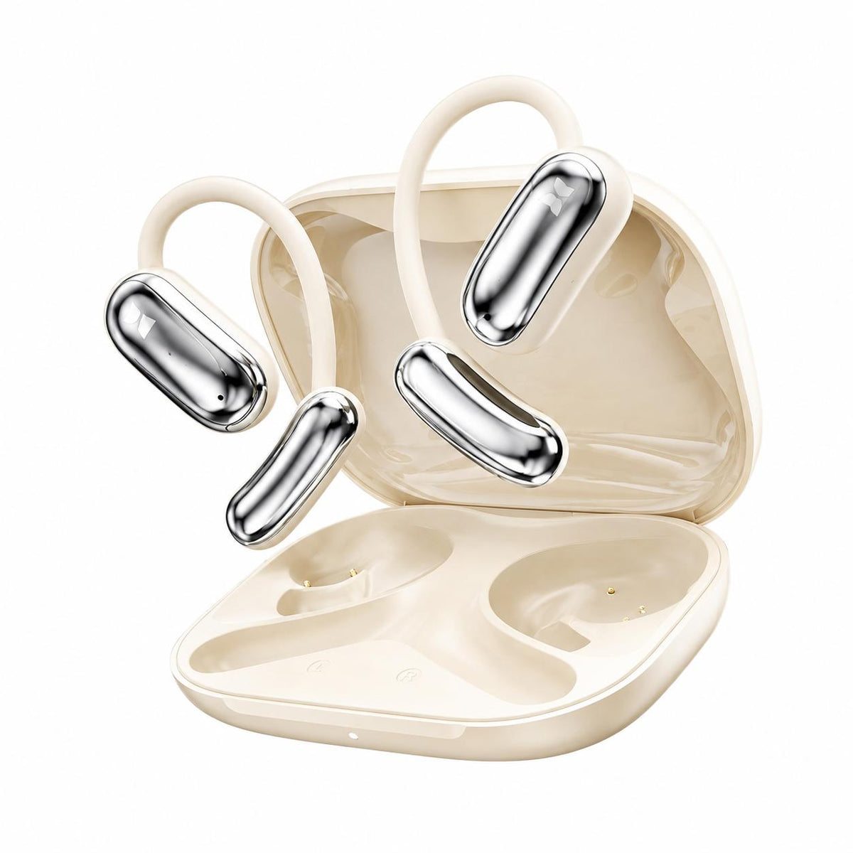 Monster MD16 Open-Ear Wireless Earbuds - Bluetooth 6.0, 30H Playtime, ENC & IPX5