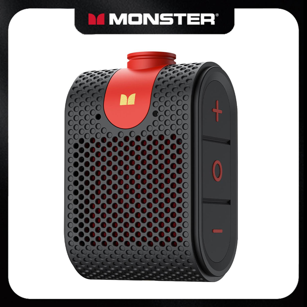 Monster M3 Plus Portable Bluetooth Speaker - Bluetooth 6.0, 32W TWS, IPX7, 21H Playtime & SOS Light